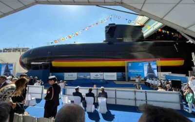 La puesta a flote del submarino S-82, un nuevo logro de la ingeniería naval española con el sello de CT Ingenieros.